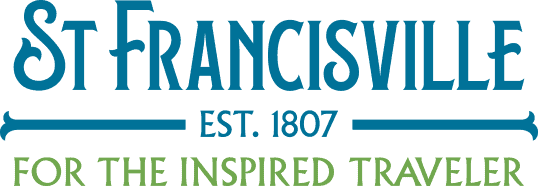 St Francisville, Established in 1807, For The Inspired Traveler logo