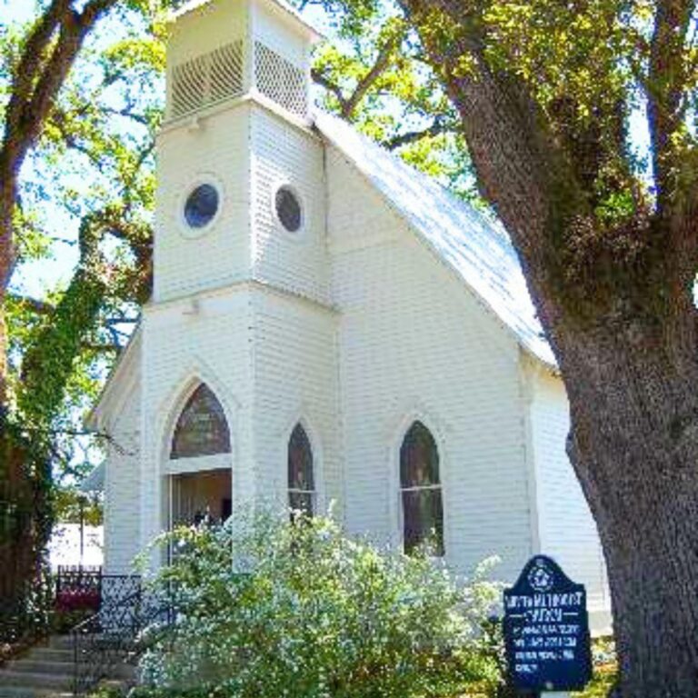 Exterior of St. Francisville United Methodist Church