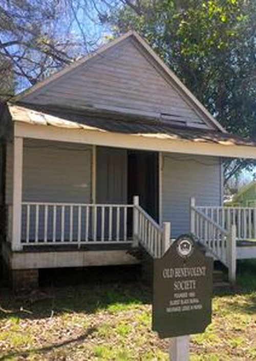 Exterior of Old Benevolent Society