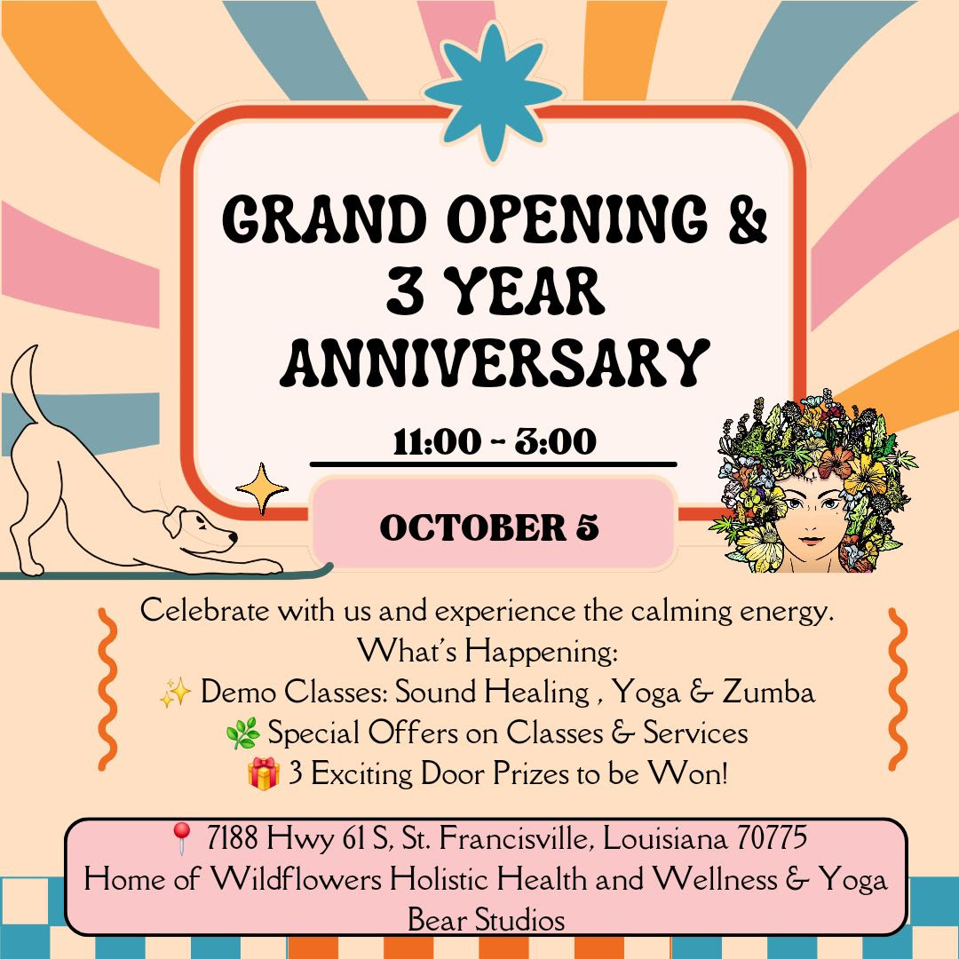 Wildflowers 3rd Anniversary Party