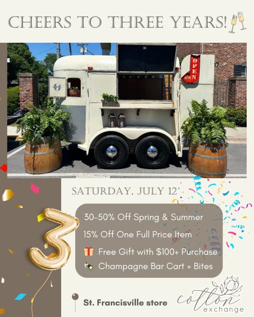 Cotton Exchange Birthday Party