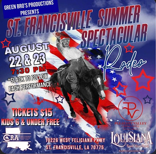 St. Francisville Summer Spectacular Rodeo