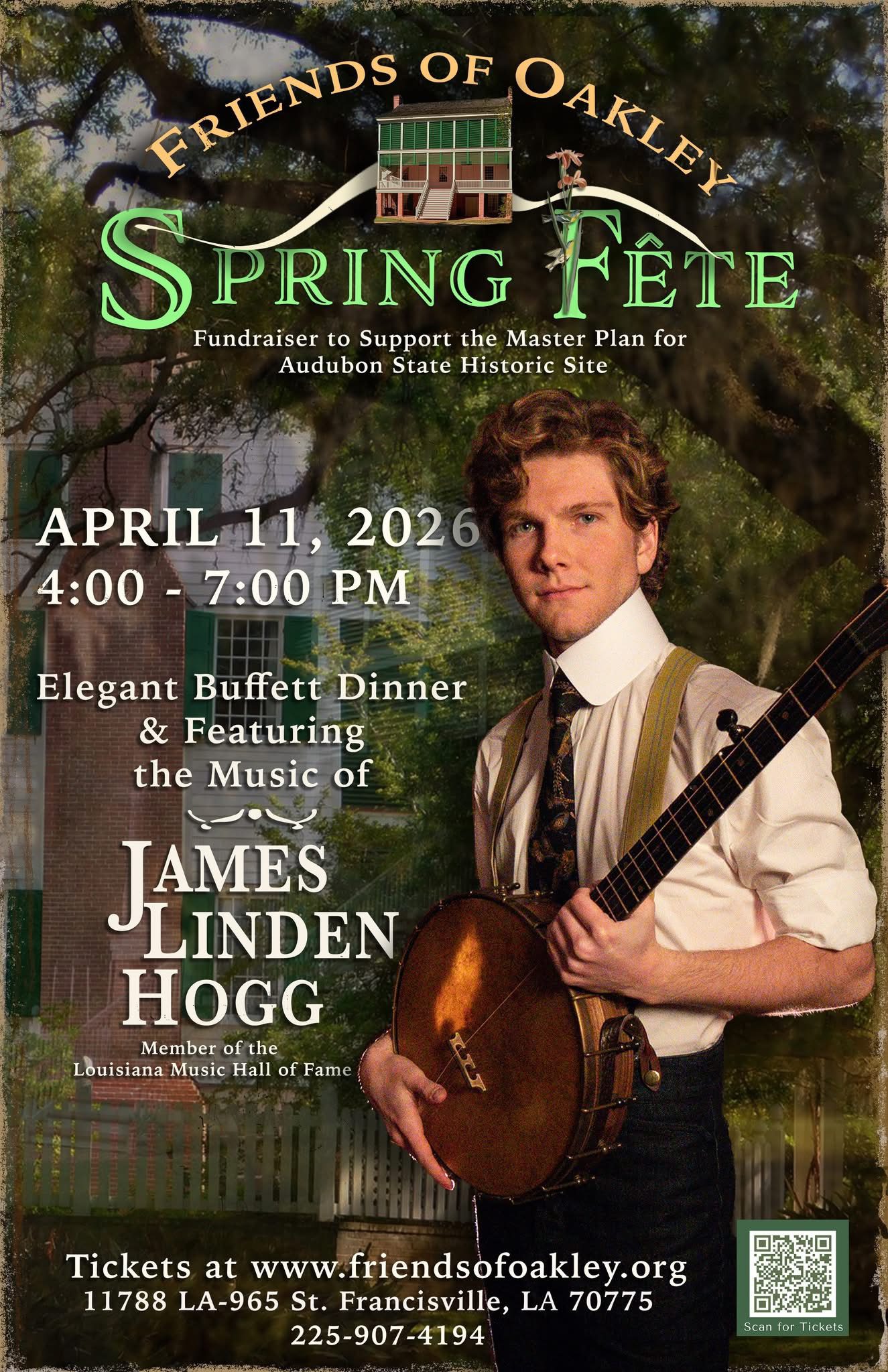 Friends of Oakley Spring Fete with James Linden Hogg