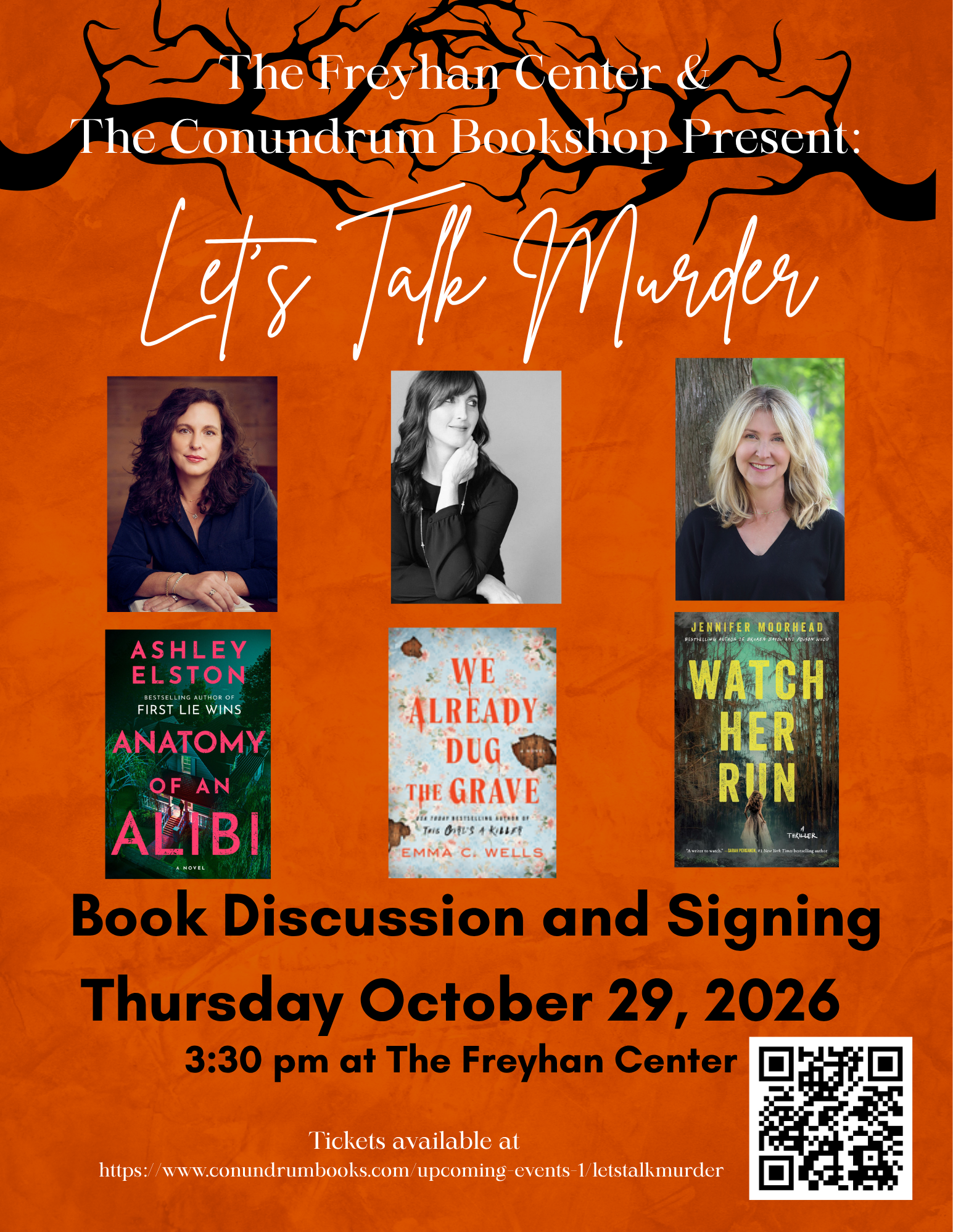 Let’s Talk Murder: Book Discussion & Signing